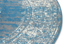Kusový koberec Gloria 105516 Sky Blue kruh