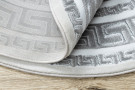 Kusový koberec Gloss 2813 27 greek grey kruh