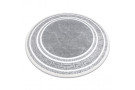 Kusový koberec Gloss 2813 27 greek grey kruh