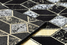 Běhoun Gloss 400B 86 3D geometric black/gold