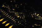 Běhoun Gloss 408C 86 geometric black/gold