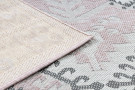Kusový koberec Sion Sisal Aztec 3007 pink/ecru – na ven i na doma