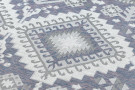 Kusový koberec Sion Sisal Aztec 3007 blue/pink/ecru – na ven i na doma
