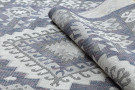 Kusový koberec Sion Sisal Aztec 3007 blue/pink/ecru – na ven i na doma