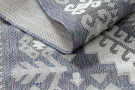 Kusový koberec Sion Sisal Aztec 3007 blue/pink/ecru – na ven i na doma