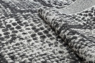 Kusový koberec Sion Sisal Snake`s skin 22162 ecru/black – na ven i na doma