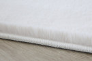 Kusový koberec kruh Pouffy 5100 cream
