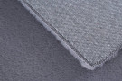 Kusový koberec kruh Pouffy 5100 grey