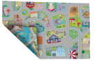 Dětská Oboustranná podložka Město-pláž