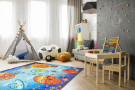 Dětský koberec s vesmírem Torino Kids 230 solar system