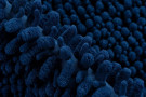 Předložka do koupelny Fluffy 700 blue kruh
