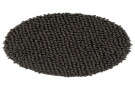 Předložka do koupelny Fluffy 700 graphite kruh