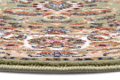 Kusový koberec Herat 105277 Sage green Cream kruh