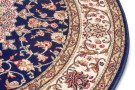 Kusový koberec Herat 105279 Blue Cream kruh