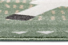 Dětský koberec New Adventures 105323 Pastel brown Green