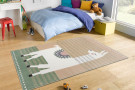 Dětský koberec New Adventures 105323 Pastel brown Green