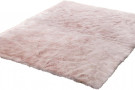 Huňatý kusový koberec růžový Samba 495 powderpink