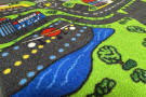 Dětský koberec autodráha City life
