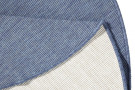 Kusový koberec Twin-Wendeteppiche 103100 blau creme kruh