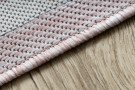 Kusový koberec Sion Sisal Labirinth 22376 pink/ecru – na ven i na doma