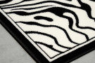 Kusový koberec Zebra black/white