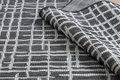 Kusový koberec Sion Sisal Trellis 22144 black/ecru – na ven i na doma