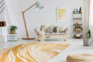 Kusový koberec Sion Sisal Marble 22169 ecru/yellow – na ven i na doma
