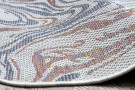 Kusový koberec Sion Sisal Waves 2836 ecru/blue/pink – na ven i na doma