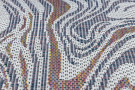 Kusový koberec Sion Sisal Waves 2836 ecru/blue/pink – na ven i na doma