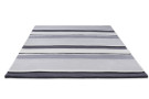 Pruhovaný moderní koberec Laura Ashley Eaton charcoal 81004