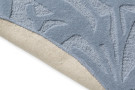 Vlněný kruhový koberec Laura Ashley Cleavers seaspray 80908