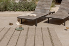 Outdoorový koberec B&C Zone Stitch olive 49507