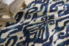 Outdoorový koberec Sanderson Kasuri Indigo 446208