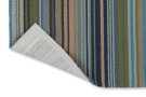 Outdoorový koberec Harlequin Spectro stripes marine/rust 442108