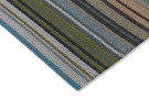 Outdoorový koberec Harlequin Spectro stripes marine/rust 442108