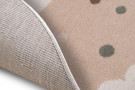 Dětský koberec Adventures 105971 Cream Beige kruh