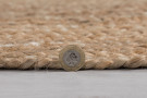 Kusový koberec Capri Jute Natural kruh