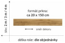 Metrážové PVC TEX-COM 350 - 2712