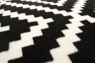 Kusový koberec Gloria new black/cream