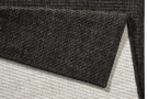 Běhoun Twin-Wendeteppiche 103096 black cream – na ven i na doma