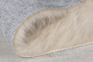 Kusový koberec Waffle Faux Fur Ivory