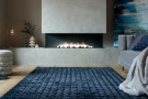Kusový koberec Waffle Faux Fur Navy