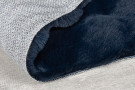 Kusový koberec Waffle Faux Fur Navy