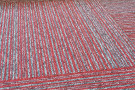 Kobercový čtverec Coral Lines 60380 Bitumen 50x50 cm