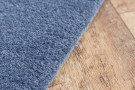 Ručně všívaný kusový koberec Asra wool modrá