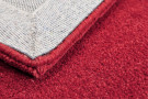 Ručně všívaný kusový koberec Asra wool červená