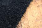 Ručně všívaný kusový koberec Asra wool černá