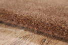 Ručně všívaný kusový koberec Asra wool hnědá