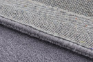 Ručně všívaný kusový koberec Asra wool sv. šedá
