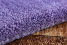 Ručně tkaný kusový koberec Asra loom fialová